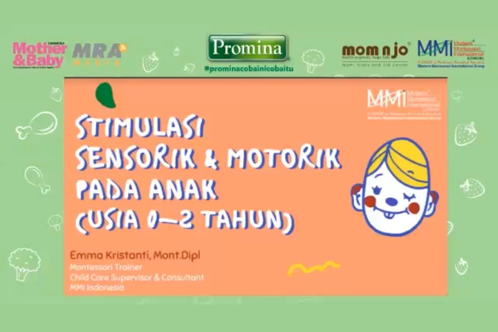 Stimulasi Sensorik dan Motorik dengan Metode Montessori