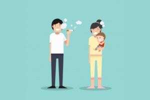 Anda Perokok? Kenali Bahaya Anak Menjadi Thirdhand Smoke