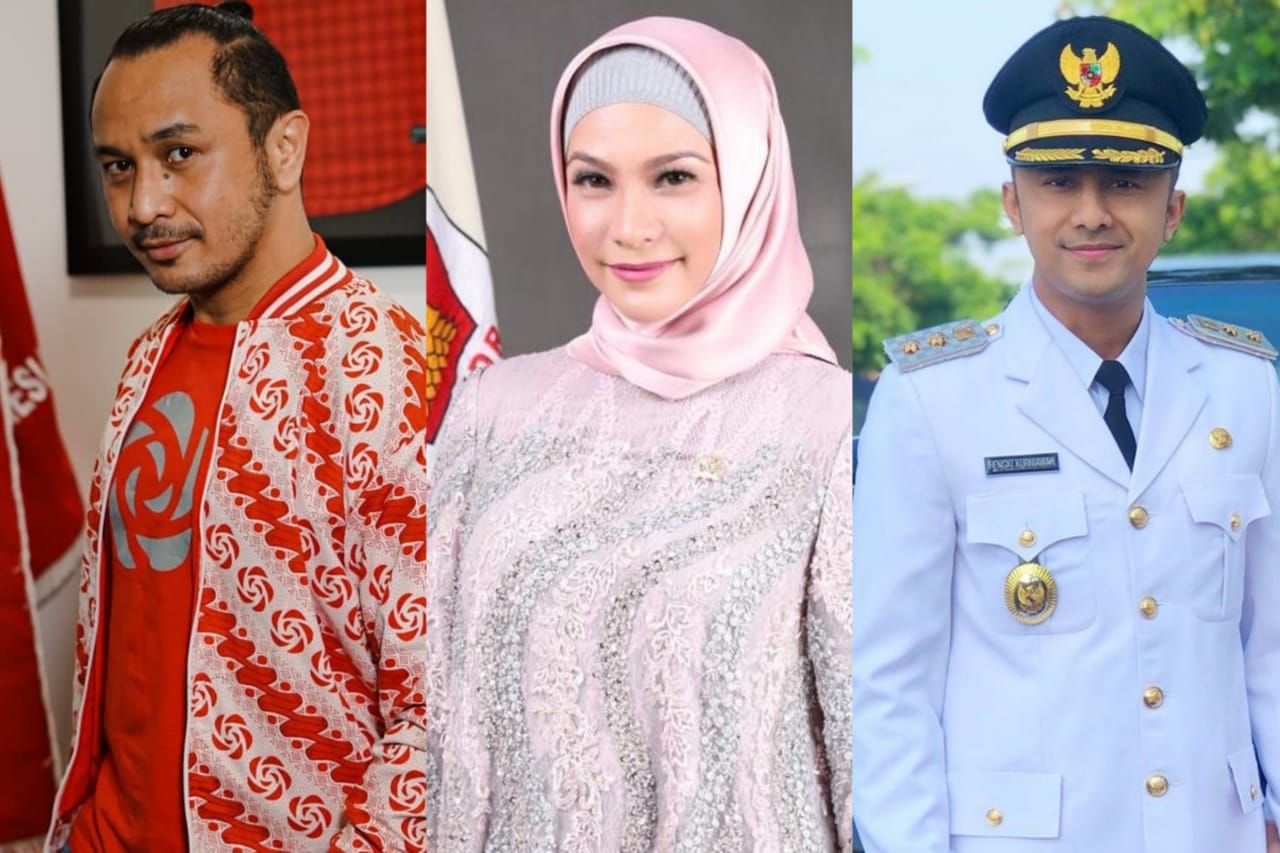 Banting Setir, 7 Artis Ini Pilih Terjun ke Dunia Politik