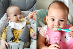 Intip Serunya Momen MPASI Pertama Anak Artis Indonesia