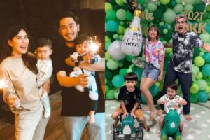 Potret Keluarga Artis yang Rayakan Tahun Baru di Rumah