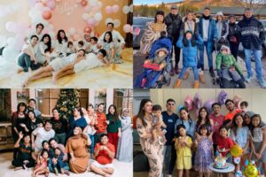 Potret Momen Kompak Para Selebriti dengan Keluarga