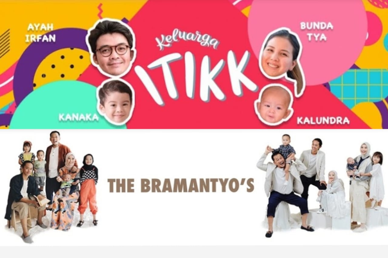 Seru dan Menghibur! Ini Deretan Kanal Youtube Keluarga Artis
