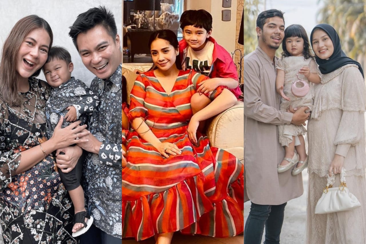 Sedang Hamil, Intip Cantiknya Busana Lebaran Para Artis Ini!