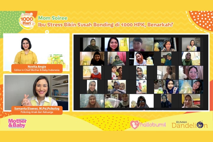 Ibu Stres Bikin Susah Bonding di 1000 HPK, Benarkah?