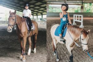 Intip Potret Aksi Anak-anak Selebriti yang Hobi Berkuda