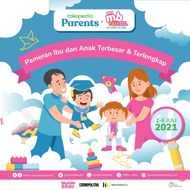 Seru-seruan Belanja di Rumah Bareng MB Fair dan Tokopedia