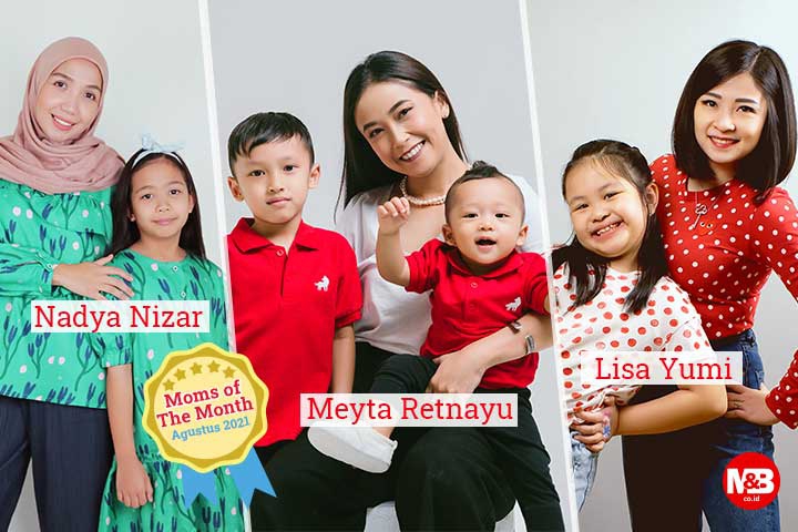 Moms of the Month: Nadya Nizar, Meyta Retnayu, dan Lisa Yumi