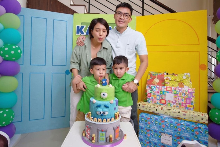 Momen Perayaan Ulang Tahun Kanaka, Anak Sulung Tya Ariestya