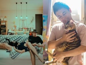 Kiat Raditya Dika dan Ryan Delon Merawat Anabul saat Istri Hamil