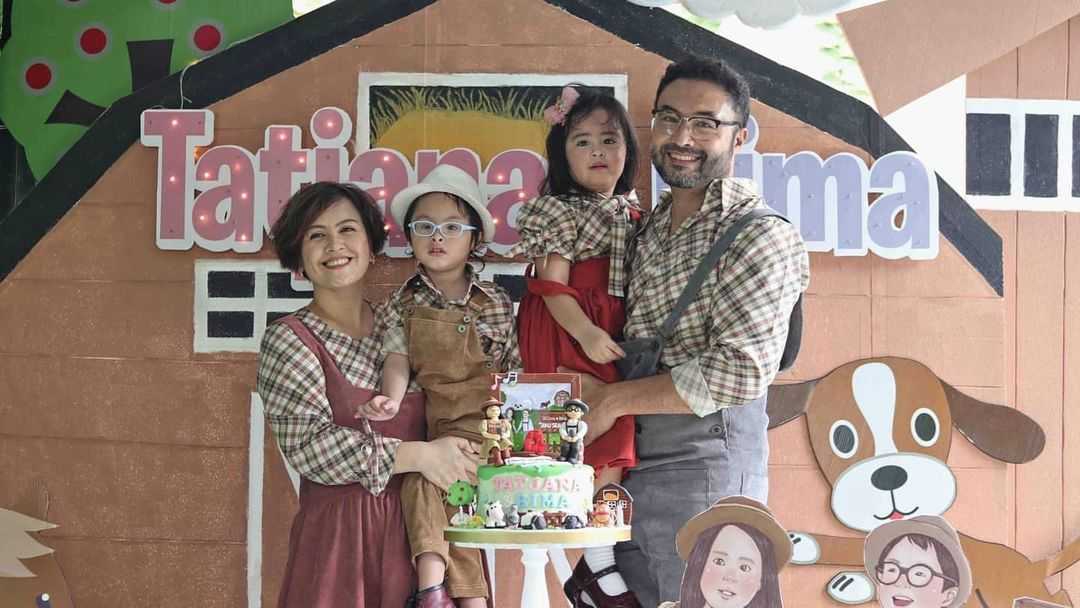 Potret Kebersamaan Anak Kembar Surya Saputra dan Cynthia Lamusu