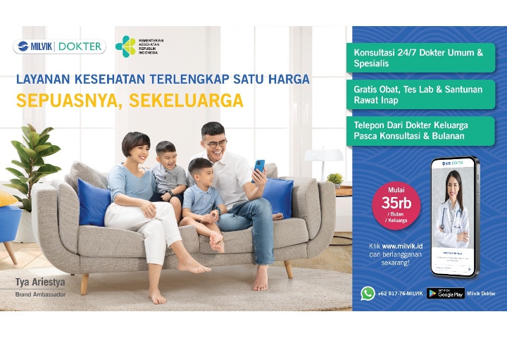 Aplikasi Telemedicine Milvik Dokter