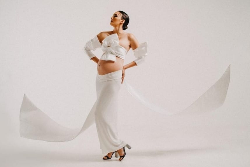 Potret Kehamilan Pertama Nadine Chandrawinata