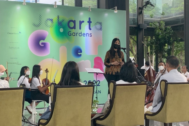 Angela Tanoesoedibjo, Wakil Menteri Pariwisata dan Ekonomi Kreatif Republik Indonesia di ART Jakarta Gardens