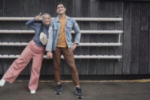 Momen Kocak Pasangan Tantri Kotak dan Arda Naff