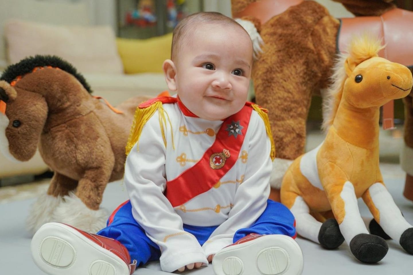 Potret Lucu dan Menggemaskan Anak Kedua Raffi Ahmad dan Nagita Slavina