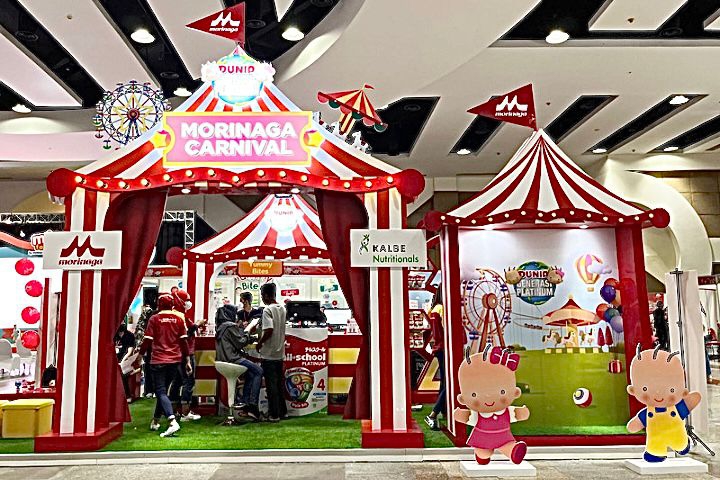 Seru dan Heboh! Yuk, Lihat Aktivitas Morinaga di MB Fair Surabaya 2022