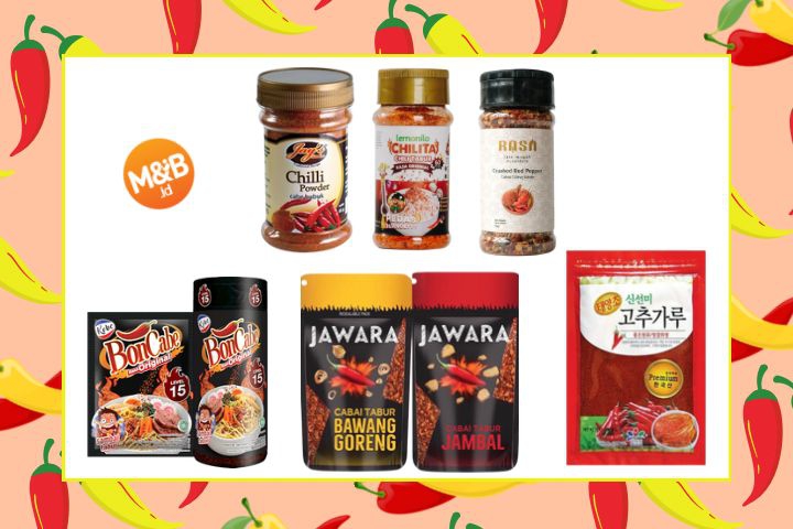 Rekomendasi 7 Merek Cabe Bubuk Pedas Terbaik