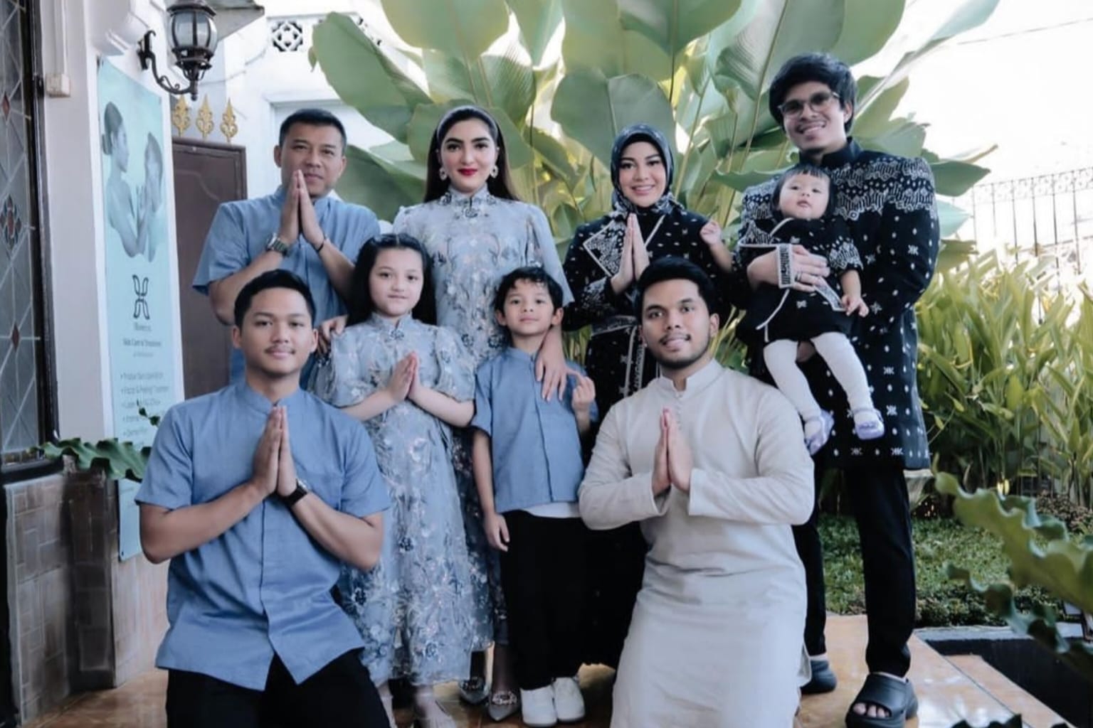 Lebaran keluarga Atta Halilintar dan Aurel Hermansyah
