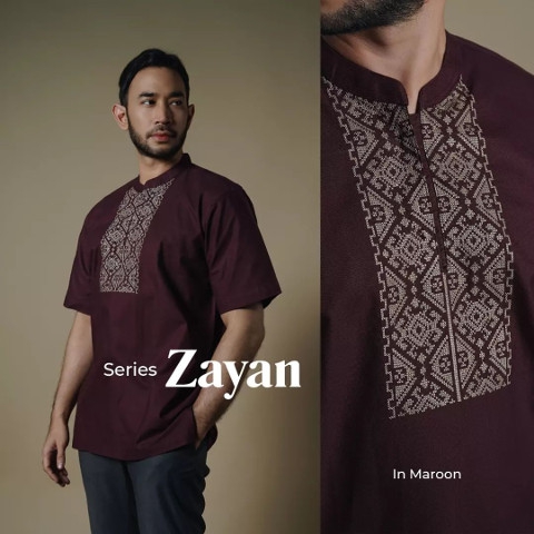 baju koko zayan dari shaumwear
