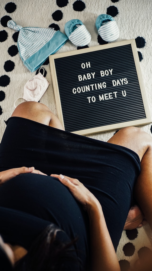 konsep foto maternity sederhana