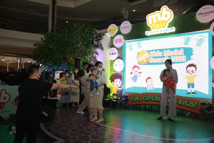 Rehearsal M&B Kids Model Search 2023 bersama Tory Mado