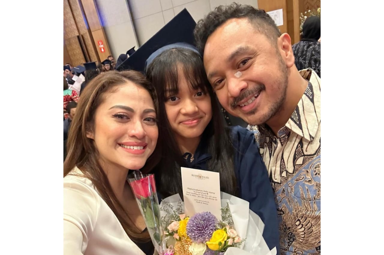 Giring Ganesha hadir di Acara Kelulusan Sekolah Anak