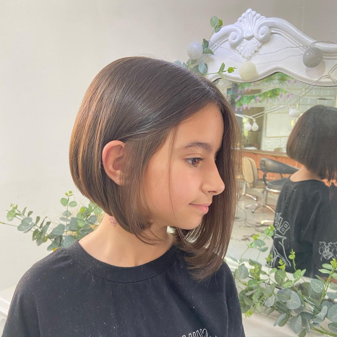 model rambut anak perempuan sebahu