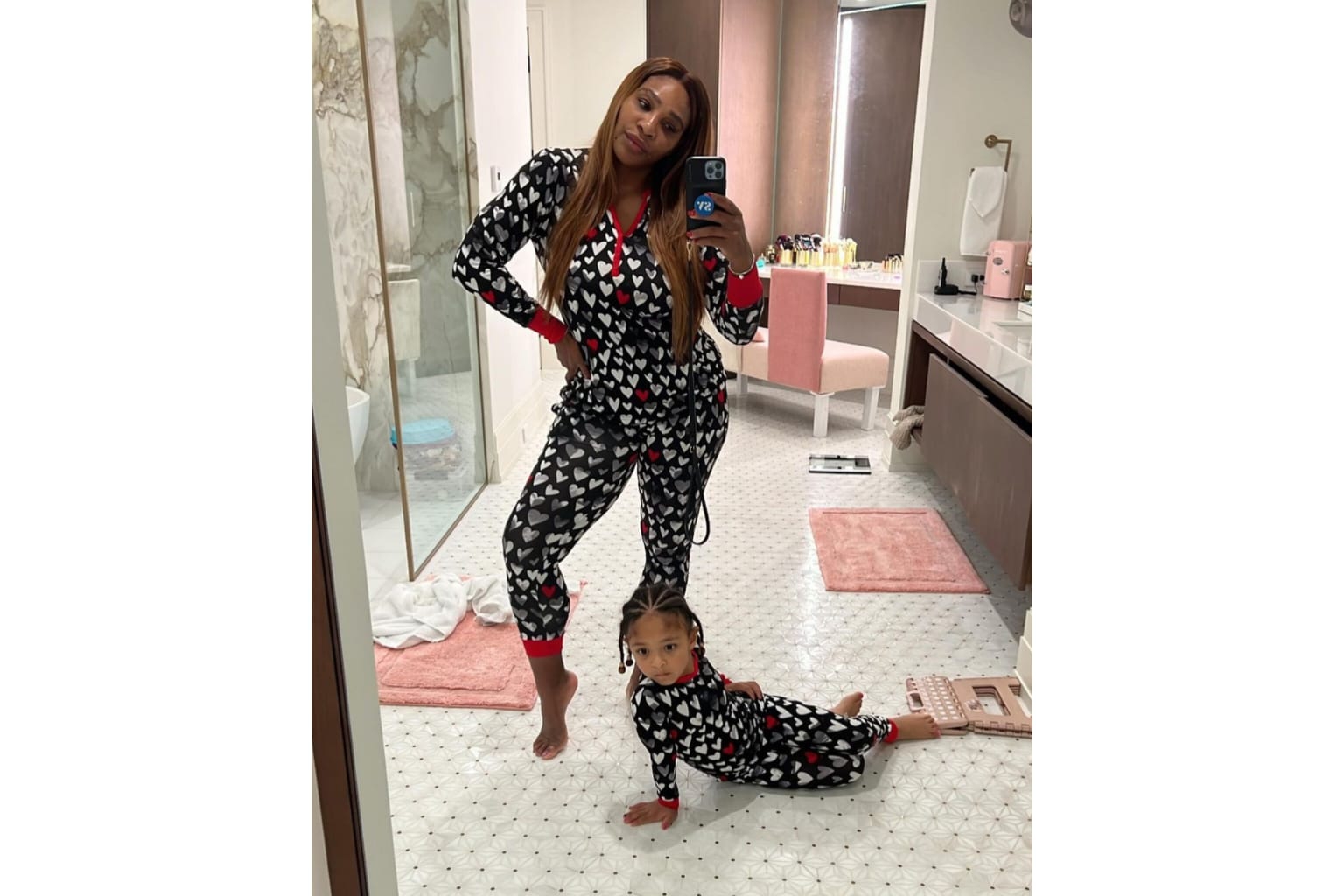 Serena Williams dan Anaknya