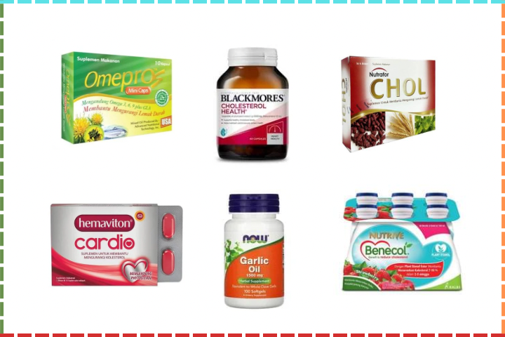 Rekomendasi Suplemen yang Ampuh dan Aman Menurunkan Kadar Kolesterol