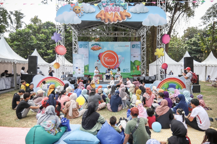 kumparanMOM Festival Hari Anak 2023 Ajak Anak-anak Bermain dan Belajar